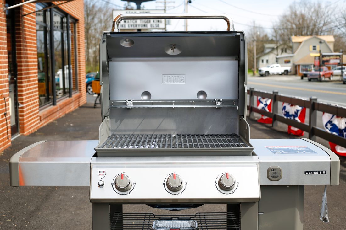 Weber gas grill at Eddinger's